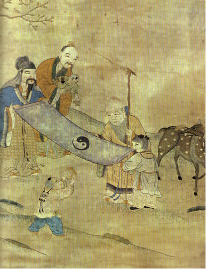 Yin yang image 17th century